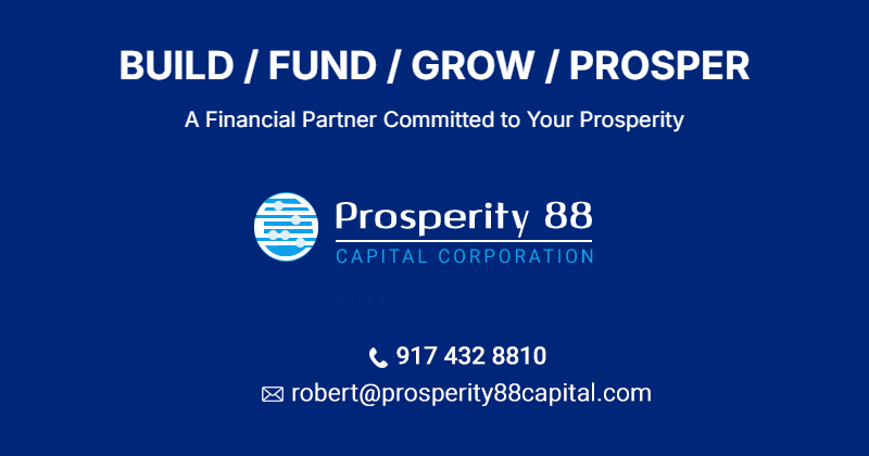 Prosperity 88 Capital Corporation – Flexible Financing & Strategic ...